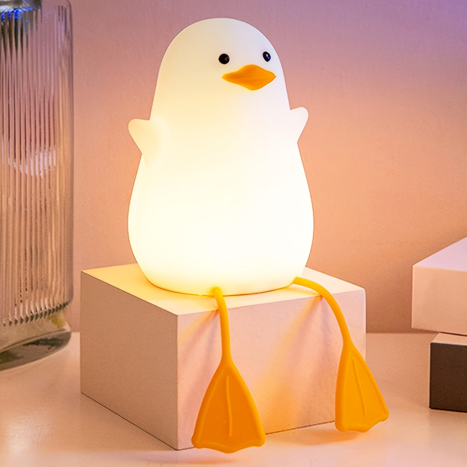 🎁 Lámpara Infantil Recargable Pato (100% off)