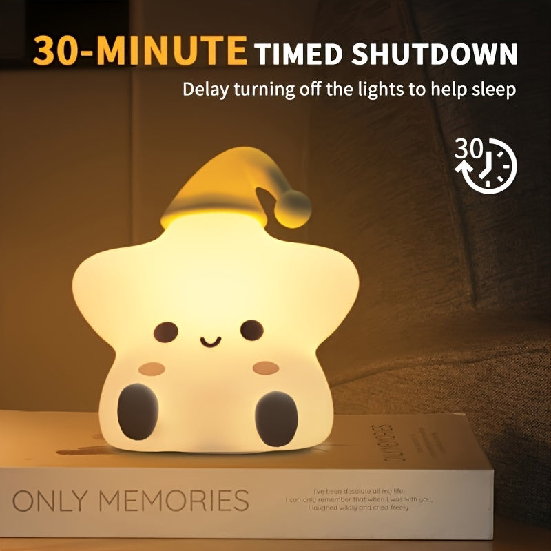 Lámpara Infantil Recargable Estrella