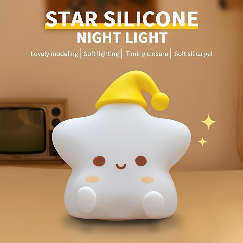 Lámpara Infantil Recargable Estrella