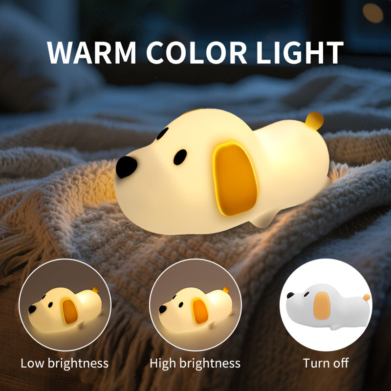 Lámpara Infantil Recargable Perrito