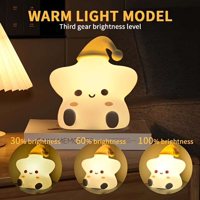 Lámpara Infantil Recargable Estrella