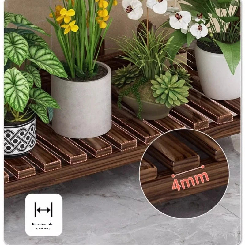 Estantería de Madera para Plantas – Multiuso y de Varias Capas