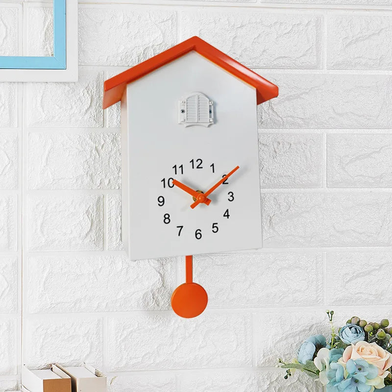 Reloj de Pared de Cuco 20x25cm – Moderno y Funcional