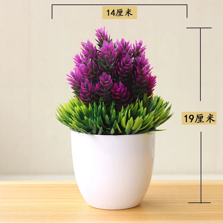 Bonsái Artificial en Maceta – Planta Decorativa de Mesa