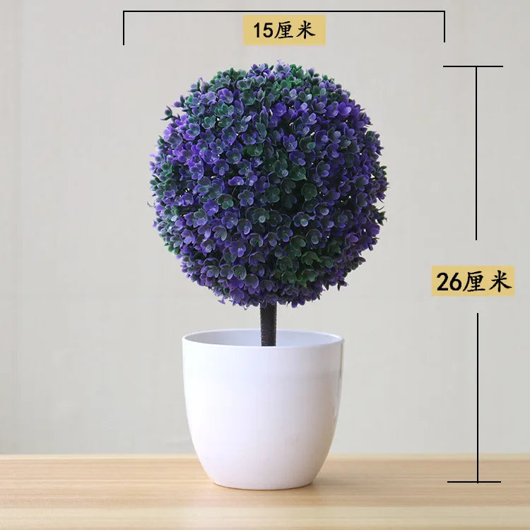 Bonsái Artificial en Maceta – Planta Decorativa de Mesa
