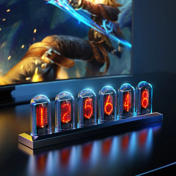 Reloj de Tubo IPS RGB LED con Pantalla a Color
