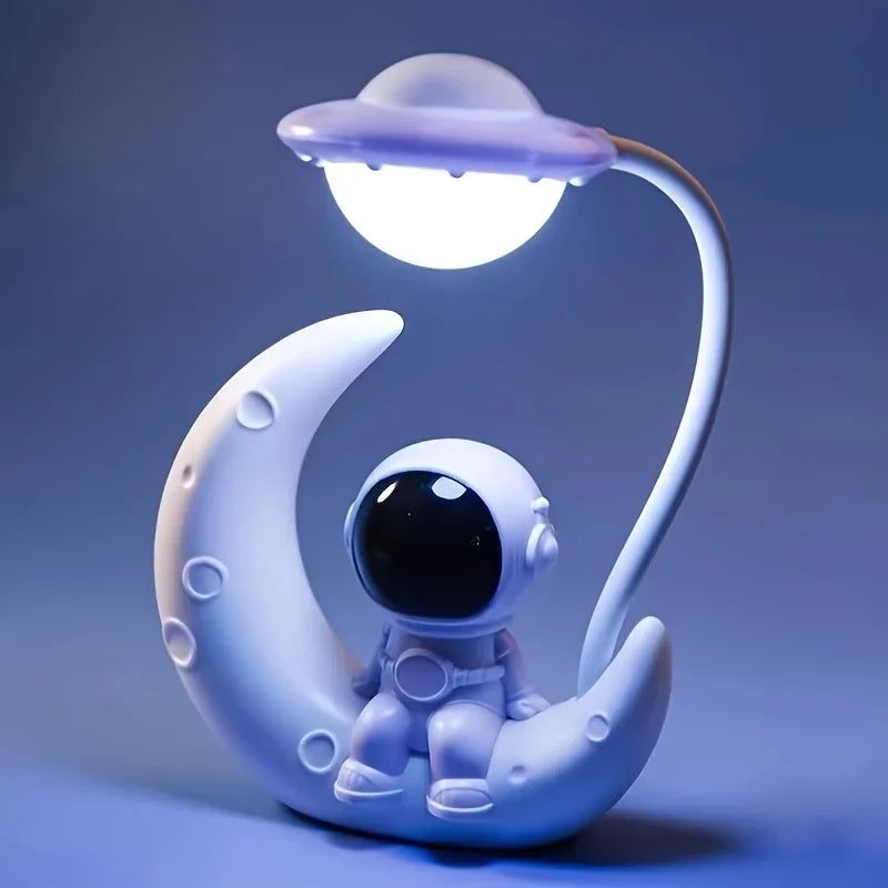 Lámpara Nocturna LED Astronauta Lunar