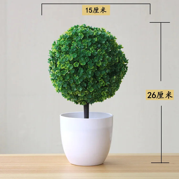Bonsái Artificial en Maceta – Planta Decorativa de Mesa