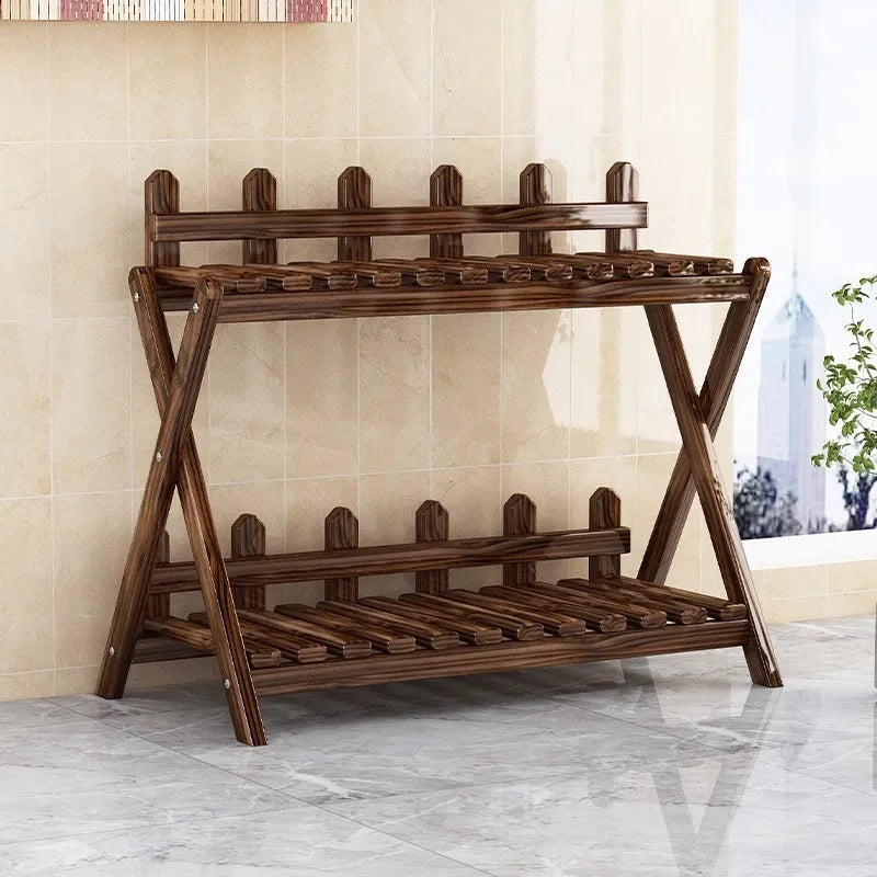 Estantería de Madera para Plantas – Multiuso y de Varias Capas