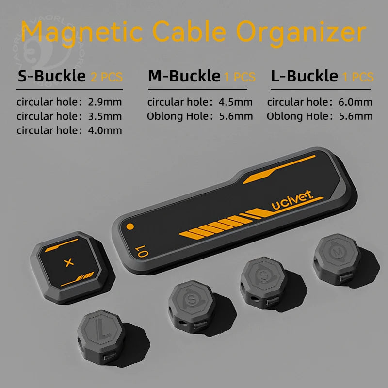 Organizador de Cables Magnético 4 en 1