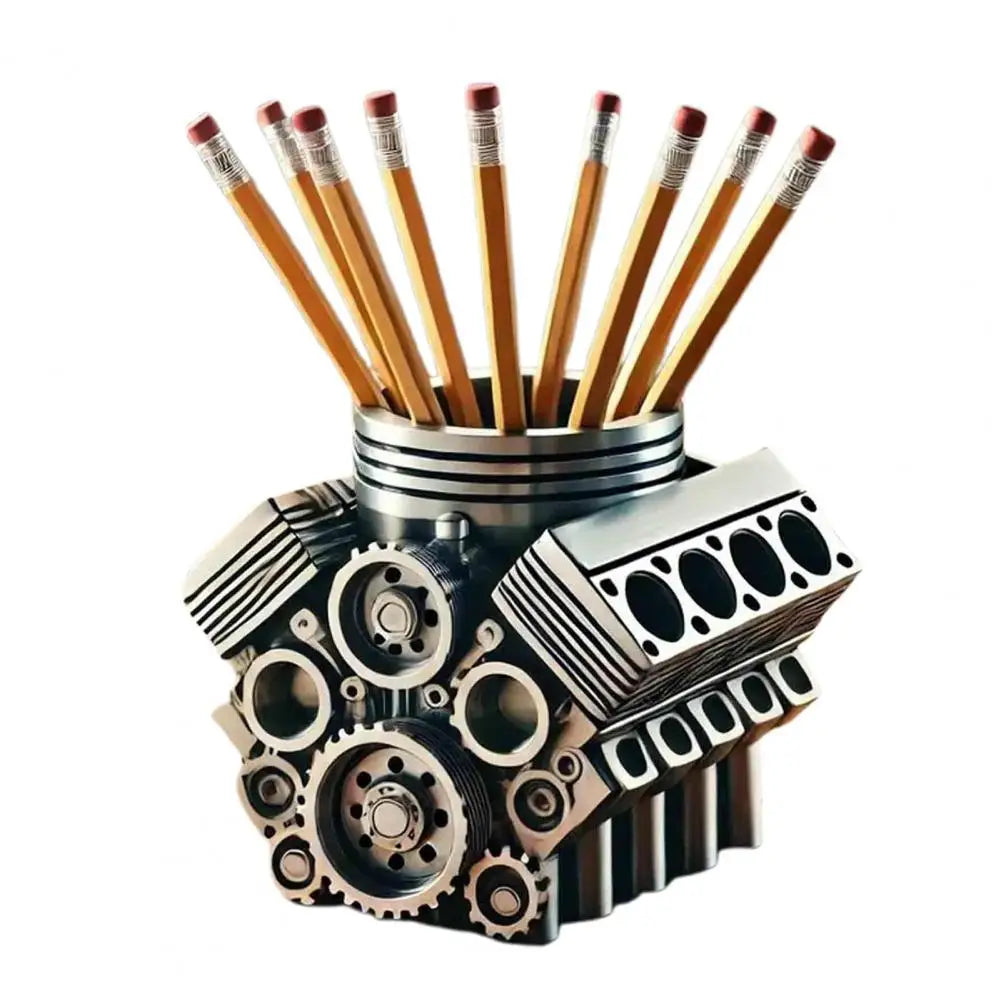 Porta Lápices Motor V8