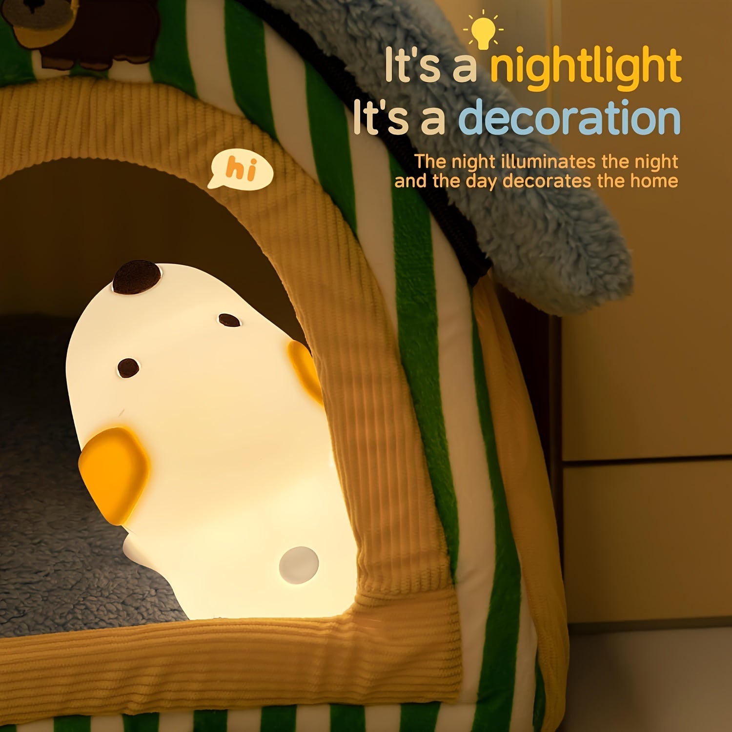 Lámpara Infantil Recargable Perrito