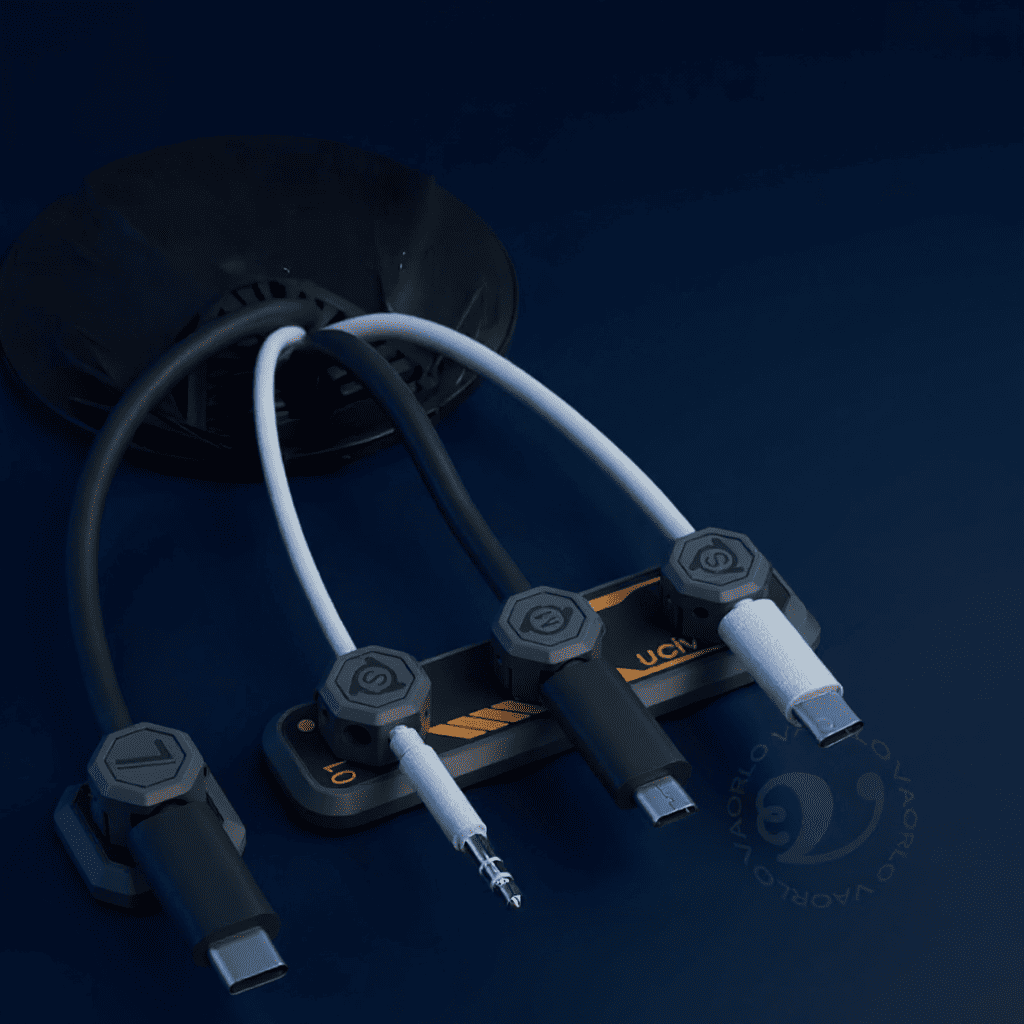 Organizador de Cables Magnético 4 en 1