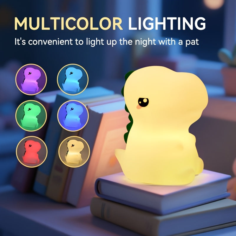 🎁 Lámpara Infantil Recargable Dinosaurio (100% off)