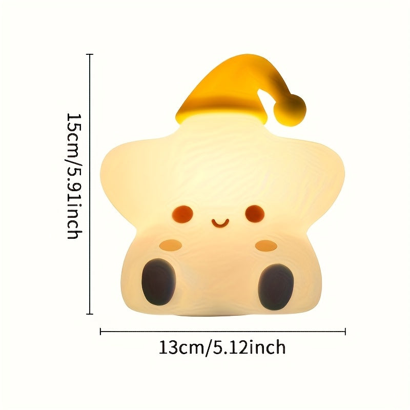 Lámpara Infantil Recargable Estrella