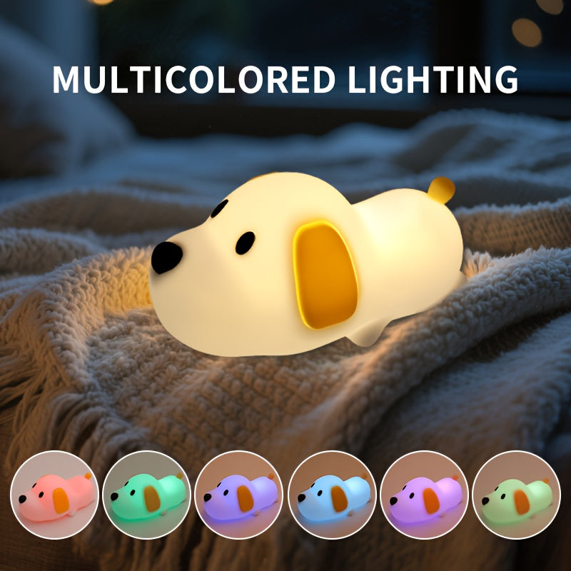 Lámpara Infantil Recargable Perrito