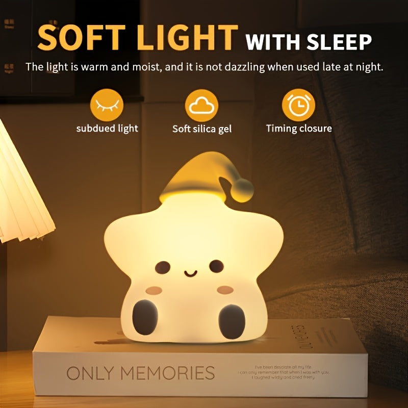 Lámpara Infantil Recargable Estrella