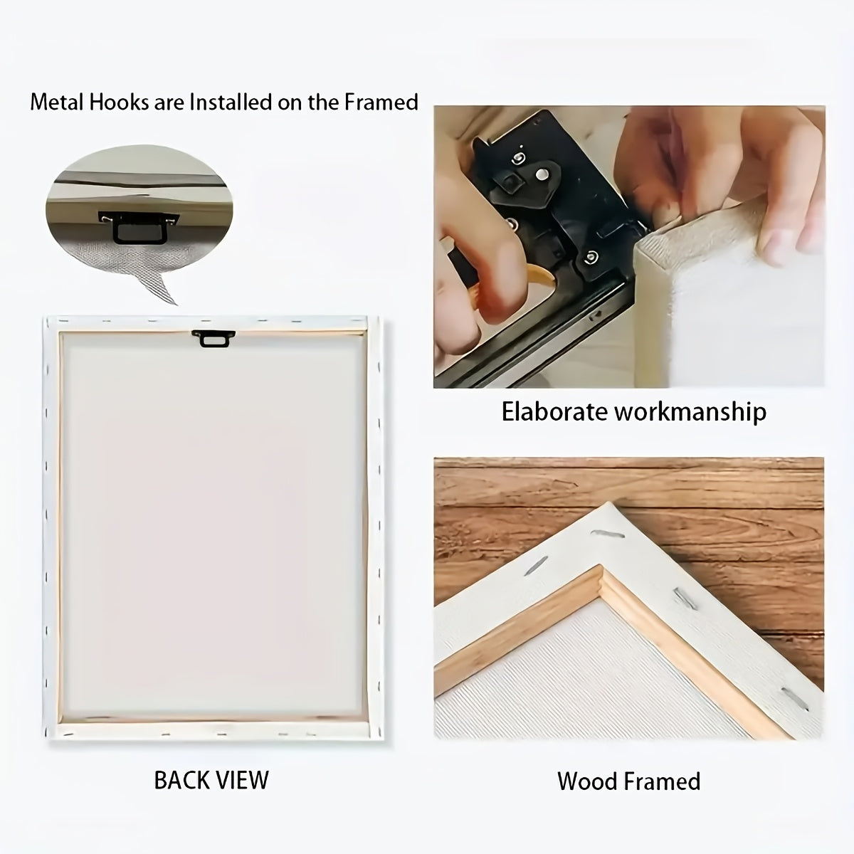 2D Flat, 3pcs 2D/Flat print, Framed canvas painting and poster, Ready to Hanging, Modern Wind Natural Forest Mountain Scenery, Home Decor, Wall art, Room Decor, Printing, Holiday gift, Living Room, Bedroom, Dining Room, Offic