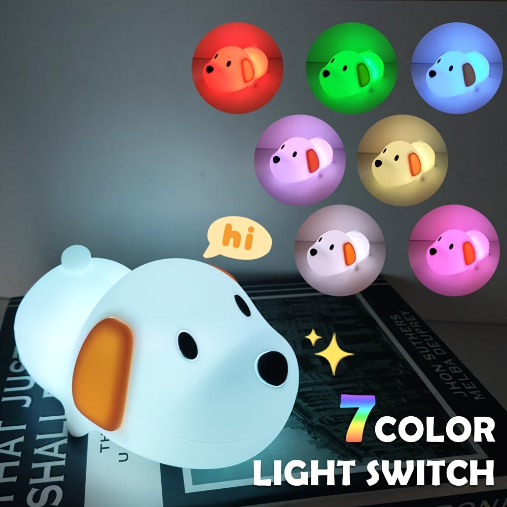 Lámpara Infantil Recargable Perrito