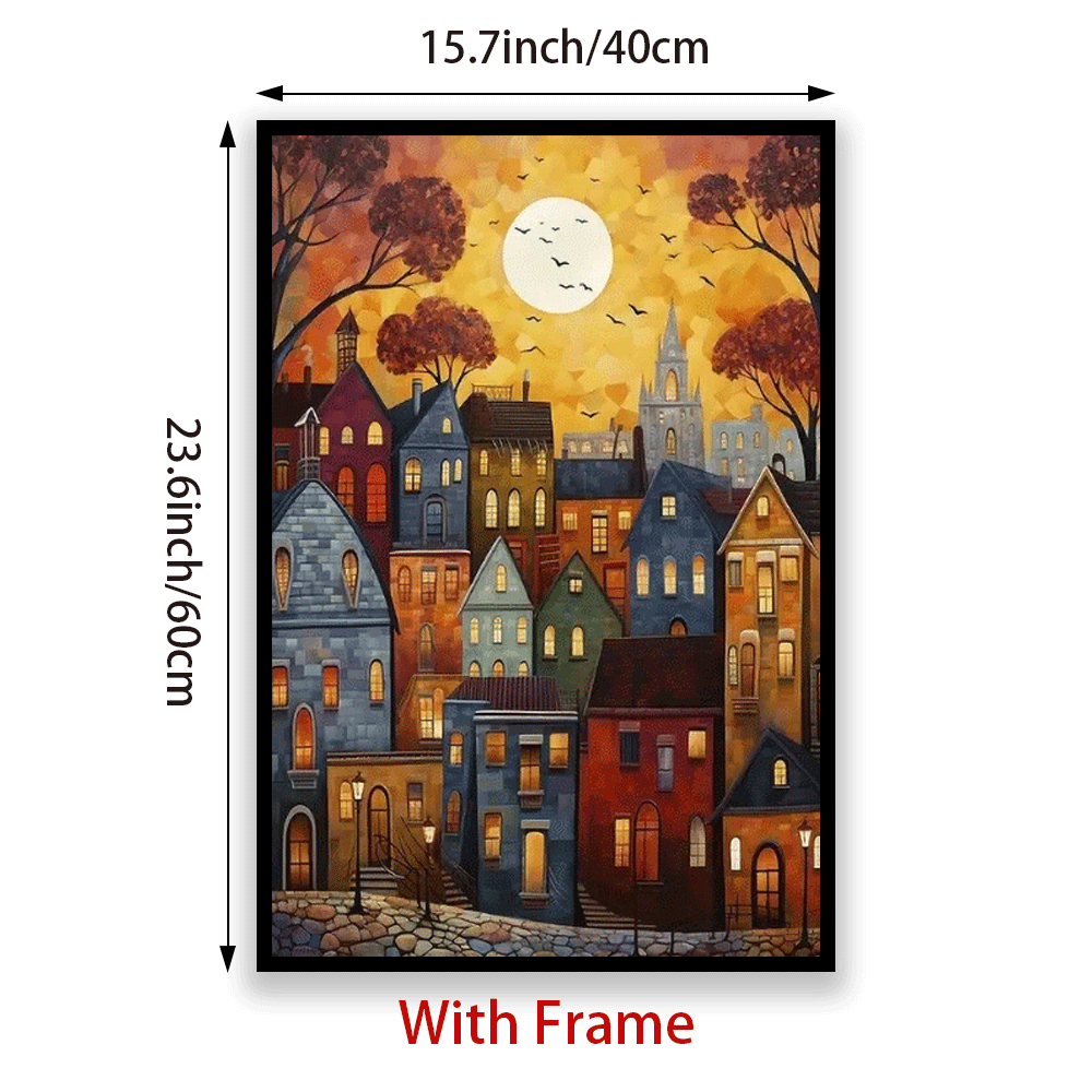 [JIT] 1pc, framed painting, framed hanging painting, framed art painting, framed decorative painting, framed display painting, holiday gift, birthday gift, family gift, framed art aesthetic painting