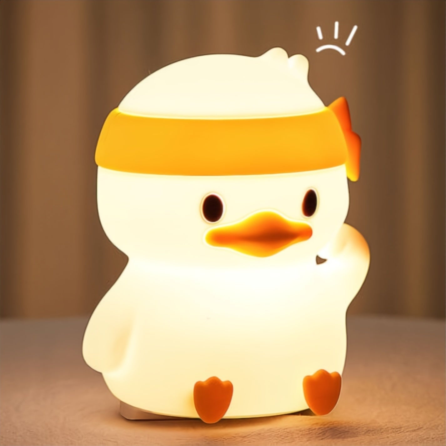 🎁 Lámpara Infantil Recargable Pato LEDe (100% off)