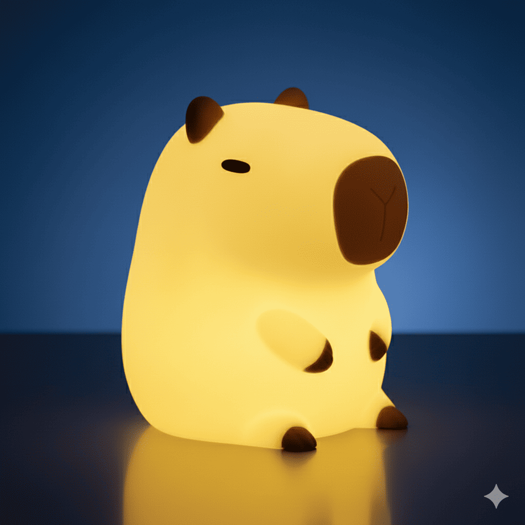 LÁMPARA INFANTIL RECARGABLE CAPIBARA