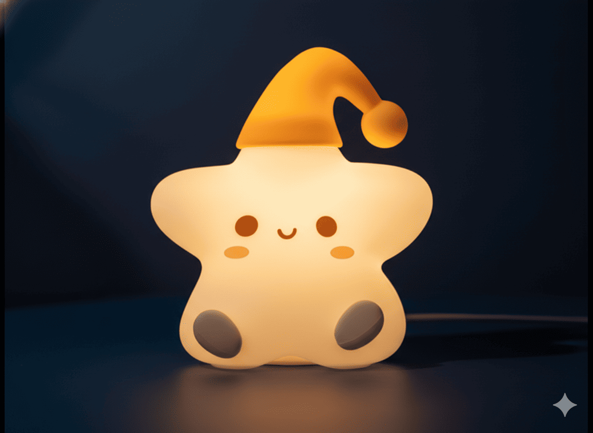 Lámpara Infantil Recargable Estrella