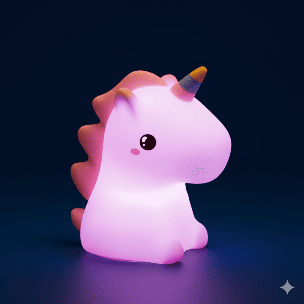 Lámpara Infantil Recargable Unicornio