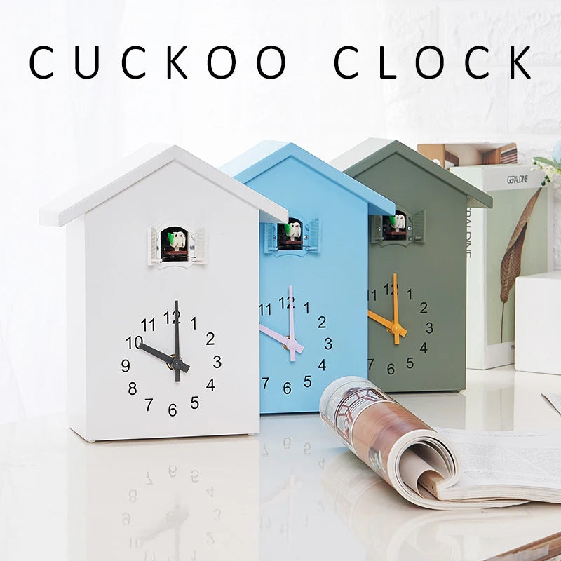 Reloj de Pared de Cuco 20x25cm – Moderno y Funcional