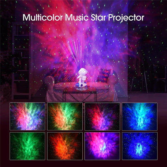 Proyector Nocturno Galaxia Astronauta