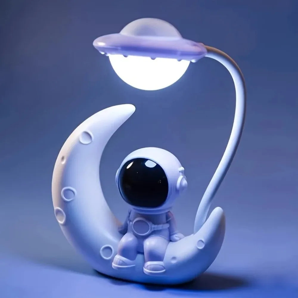 Lámpara Nocturna LED Astronauta Lunar