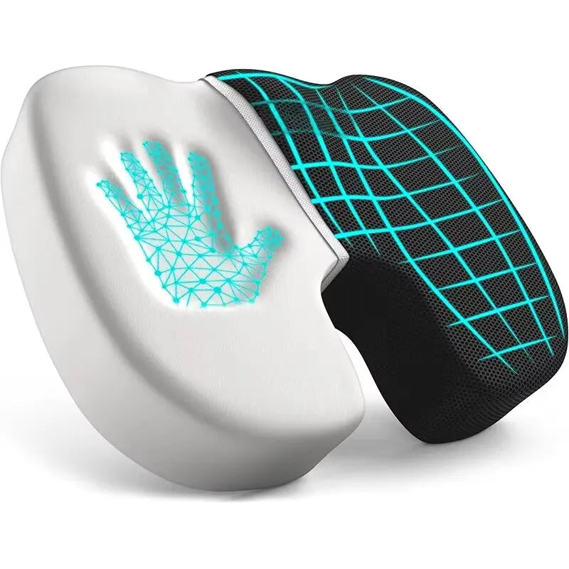 Cojín Ortopédico de Espuma Viscoelástica para Silla – U Seat