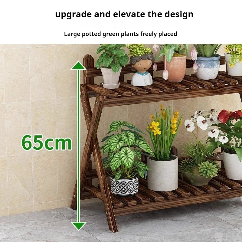 Estantería de Madera para Plantas – Multiuso y de Varias Capas