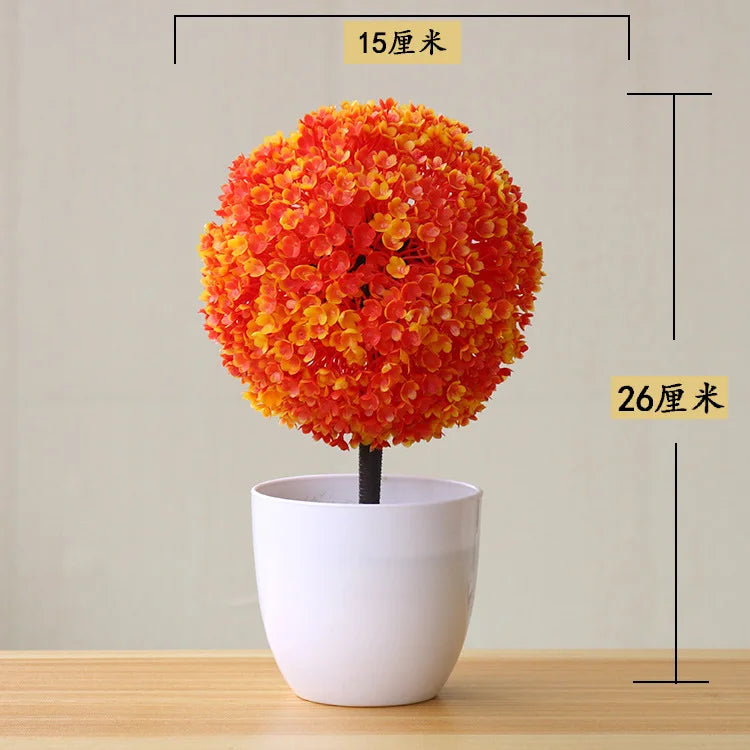 Bonsái Artificial en Maceta – Planta Decorativa de Mesa