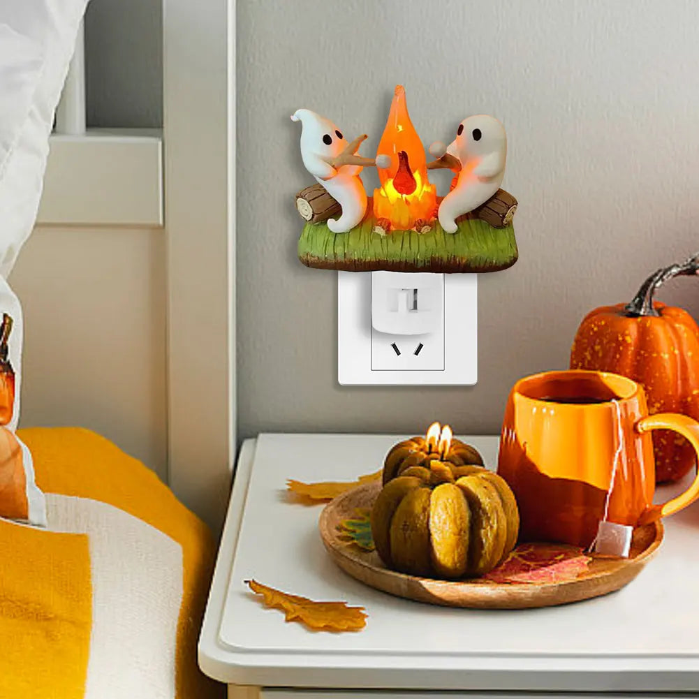 Luz Nocturna Fantasma de Fogata