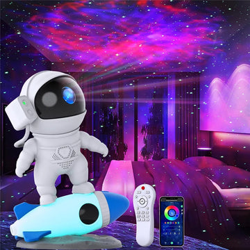Proyector Nocturno Galaxia Astronauta