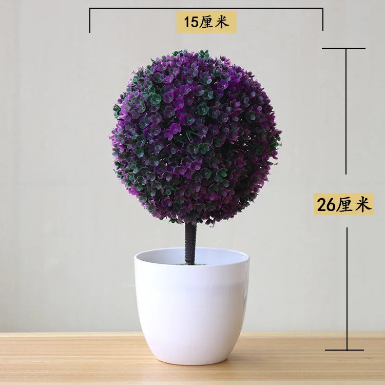 Bonsái Artificial en Maceta – Planta Decorativa de Mesa