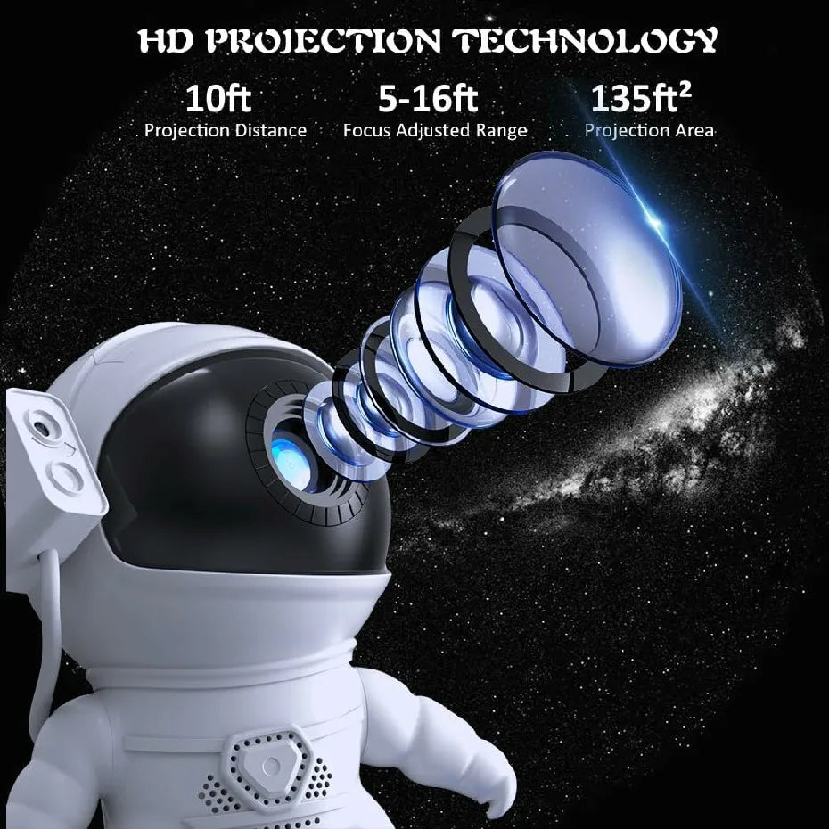 Proyector Nocturno Galaxia Astronauta