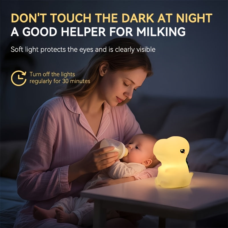 Lámpara Infantil Recargable Dinosaurio