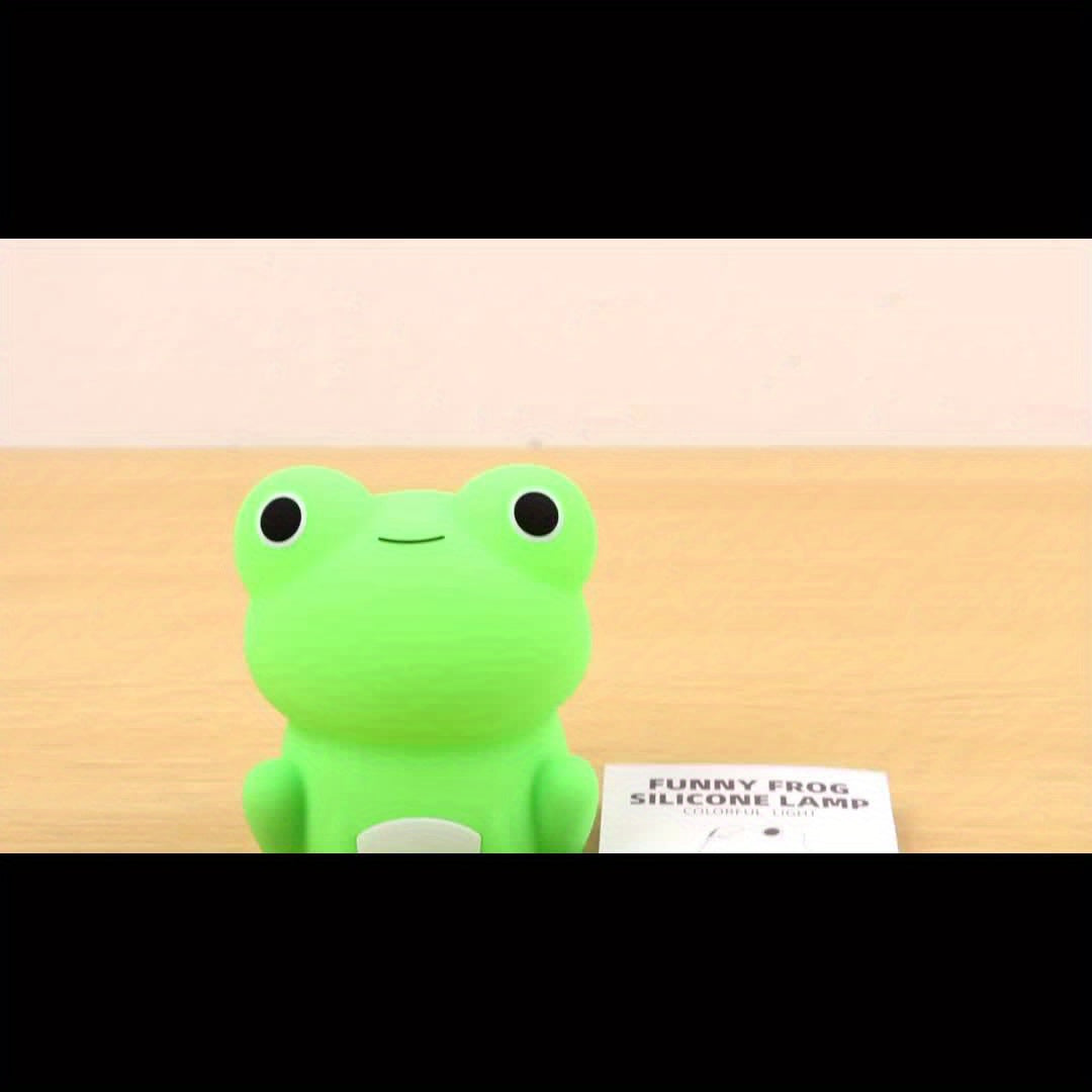 Lámpara Infantil Recargable Rana