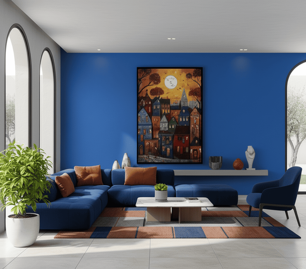 [JIT] 1pc, framed painting, framed hanging painting, framed art painting, framed decorative painting, framed display painting, holiday gift, birthday gift, family gift, framed art aesthetic painting