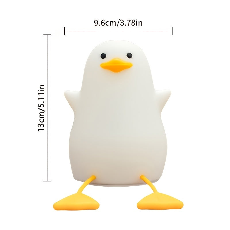 Lámpara Infantil Recargable Pato