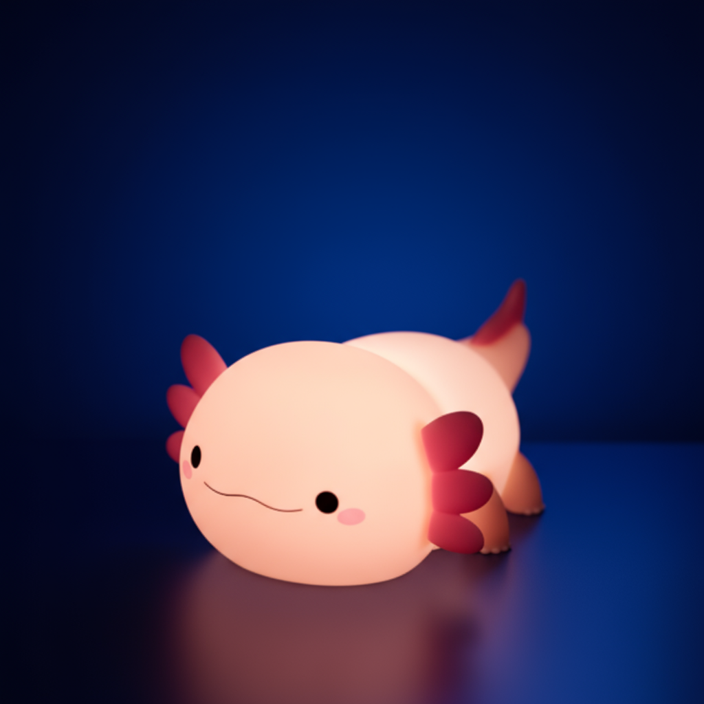 Lámpara Infantil Recargable Ajolote