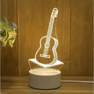Lámpara de Mesa 3D Creativa Led